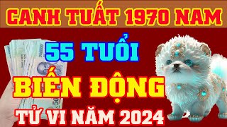 Tử Vi 2024 Tuổi Canh Tuất 1970 Nam Mạng  Liệu Có May Mắn Phát Tài hay Vận Hạn Biến Động Thế Nào [upl. by Eelatsyrc]