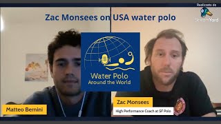 Water Polo Around The World feat Zac Monsees on USA water polo [upl. by Kyriako]