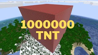 Insane explosion 1 million tnt [upl. by Ellerrehs]