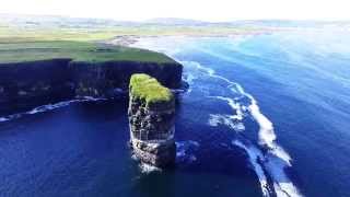 Downpatrick Head Dun Briste County Mayo Ireland [upl. by Mcnamee502]