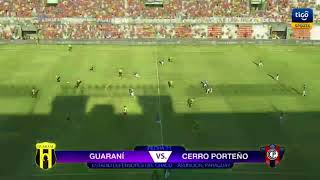 Guaraní 2 Cerro porteño 1  Fecha 21 torneo clausura 2017 [upl. by Arraet]