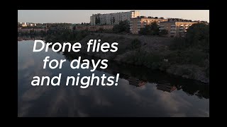 Longest drone flight [upl. by Anitsirhk]