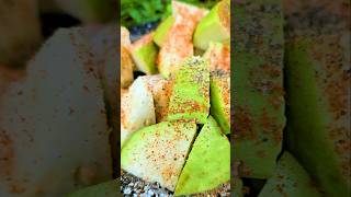 Seasoned Guava Bites 😋🍐 A Symphony of Flavours shorts trending viralvideo guava fruit snacks [upl. by Benetta]