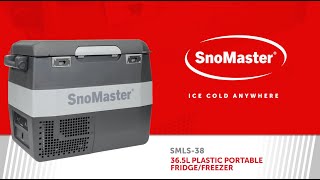 SnoMaster SMLS38 365L Plastic Portable FridgeFreezer [upl. by Mellicent]