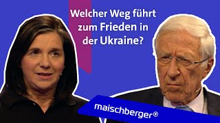 Verhandlungen mit Putin Katrin GöringEckardt B‘90Grüne und Autor Franz Alt  maischberger [upl. by Morten673]