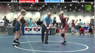 Women WM 55 KG  Cassidy Jasperson vs Sarah Hildebrandt [upl. by Suiramaj300]