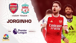 Every touch by Jorginho in Arsenals 31 win against Liverpool  Premier League  NBC Sports [upl. by Enila]