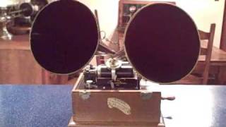 Edison Standard Phonograph with Polyphone Attachment [upl. by Goodyear]