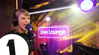 Taylor Swift covers Vance Joys Riptide in the Live Lounge [upl. by Hinckley177]