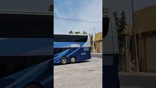 Viajo en OMNIBÚS de MÉXICO en AUTOBUSES doble piso VOLVO 9800  Experiencia de Viaje [upl. by Areik]