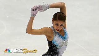 Alena Kostornaias recordbreaking short program at NHK Trophy  NBC Sports [upl. by Atteve]