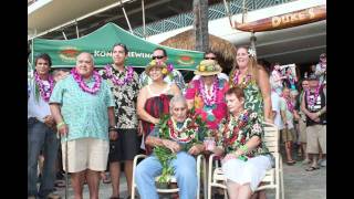 Rabbit Kekai Surfing legend turns 90 at Dukes [upl. by Lednyk]