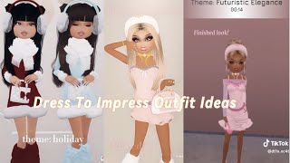 Dress To Impress Outfit Ideas TikTok Compilation [upl. by Adan173]