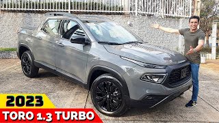 FIAT TORO 2023 13 Turbo flex com nova cor e opcionais [upl. by Adolpho]