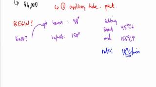 CTC 114 Melting Point Analysis via Mettler Toledo MP50 System Laboratory Video Part 2 [upl. by Htilil]