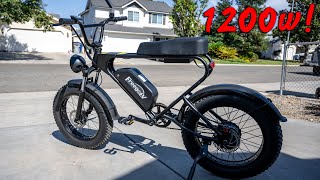 FREEGO DK200 Honest Bike Review 1200w 48v [upl. by Lamrej36]