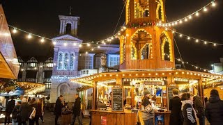 🇬🇧🎄KINGSTON UPON TYNE LONDON WALKING TOUR BEST LONDON CHRISTMAS MARKET LONDON WALK 4K [upl. by Emmye]