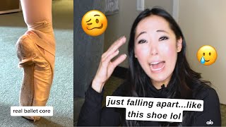 pointe shoe fitter reacts to BALLET TIKTOK PART 24 [upl. by Krid314]