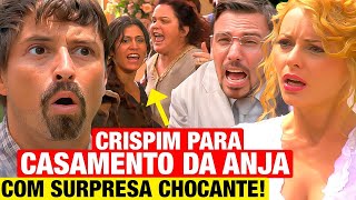 ALMA GÊMEA  Crispim PARA CASAMENTO da Anja e FAZ SURPRESA CHOCANTE Resumo capítulo hoje [upl. by Anairotciv496]