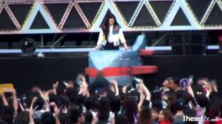 FANCAM 140815 fx Krystal quotJetquot at SMTOWN Concert in Seoul [upl. by Martres214]