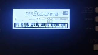 Yamaha PSRE373 Demo 58 Susanna [upl. by Moshell]