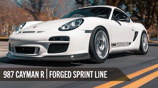 Porsche 987 Cayman RquotSquot on Apex VS5RS and EC7RS Wheels [upl. by Ricketts]