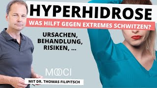 HYPERHIDROSE  Extremes Schwitzen  Ursache amp Behandlung [upl. by Erund]