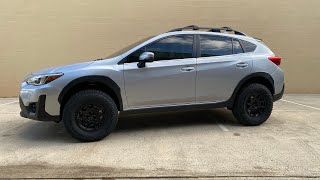 2021 Subaru Crosstrek Subtle SolutionsEibach 22” Lift  Method Race Wheels [upl. by Bronder]