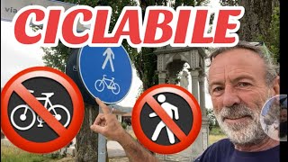 CICLABILE 🚳🚷VILLAR SCOSTANZO ‼️‼️VALLE MAIRA CUNEO PIEMONTE [upl. by Tjaden]