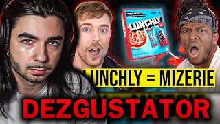 TheRealRed reactioneaza la rovion MrBeast Lunchly si Ksi  Care e faza [upl. by Kisung]