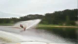 Water Skiing  Mono Skiing  Slalom Skiing [upl. by Illak]