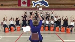 Bucket Drumming quotTaikoquot by Olivier Cutz [upl. by Costello]