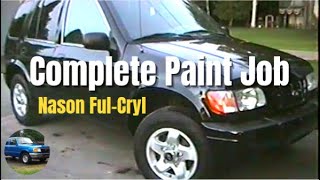 Complete Automotive Paint Job Nason FulCryl II or FulThane Single Stage [upl. by Horwath]