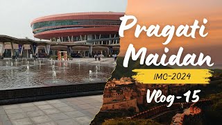 Pragati Maidan  IMC2024  Vlog15 [upl. by Aihtenak]