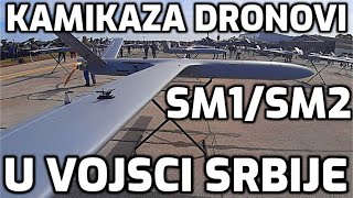 Kamikaza dronovi SM1 i SM2 u Vojsci Srbije Kamikaze Drones SM1 amp SM2 in Serbian Army [upl. by Lacey]