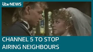 Future of Neighbours on UK screens uncertain after Channel 5 drops Australian soap  ITV News [upl. by Woodsum207]