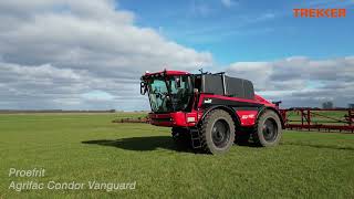 Nieuwe Agrifac Condor Vanguard zelfrijdende veldspuit [upl. by Sauncho]