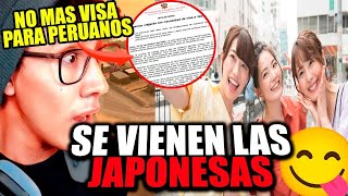 SE VIENEN LAS JAPONESAS  CONFIRMADO PERU NO NECESITARA MAS VISA  EN VIVO peru envivo [upl. by Hernando]