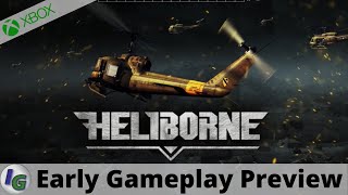 Heliborne Early Gameplay Preview on Xbox [upl. by Oyr]