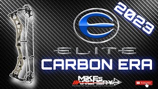 2023 Elite Carbon Era Bow Review Mikes Archery [upl. by Ellehcal]