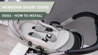 How to Install Newborn Insert on the Egg2 [upl. by Aynad917]