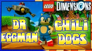 ABM Lego Dimensions Sonic Level Pack Eggman Chili Dogs 60FPS [upl. by Henleigh]