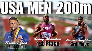 Erryion Knighton On Dope  200m Predictions US Olympic Trials Predictions [upl. by Kcirb]