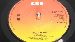 Toto  Hold The Line 1978 7quot Single [upl. by Guerra783]