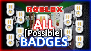 ALL POSSIBLE BADGES in Dont Press The Button Piggy Version  Roblox [upl. by Elleb]