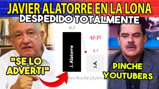 SE VA JAVIER ALATORRE DE LA TELEVISION PARA SIEMPRE NI SIQUIERA LO LIQUIDARON DE TV AZTECA [upl. by Maise]