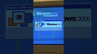 Upgrade Windows 98 to Windows 2000 on Pentium II Overdrive Retro 1998 PC in the BACKROOMS [upl. by Woolcott]