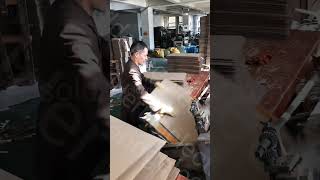 Factory wood paper work factory satisfying ytshorts song [upl. by Laughton]