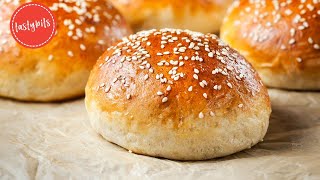 So machst Du die besten Brioche Burger Buns [upl. by Amaty]