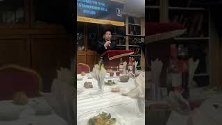 Moshe Margulies at Stamford Hill Siyum Megillah [upl. by Suzetta]